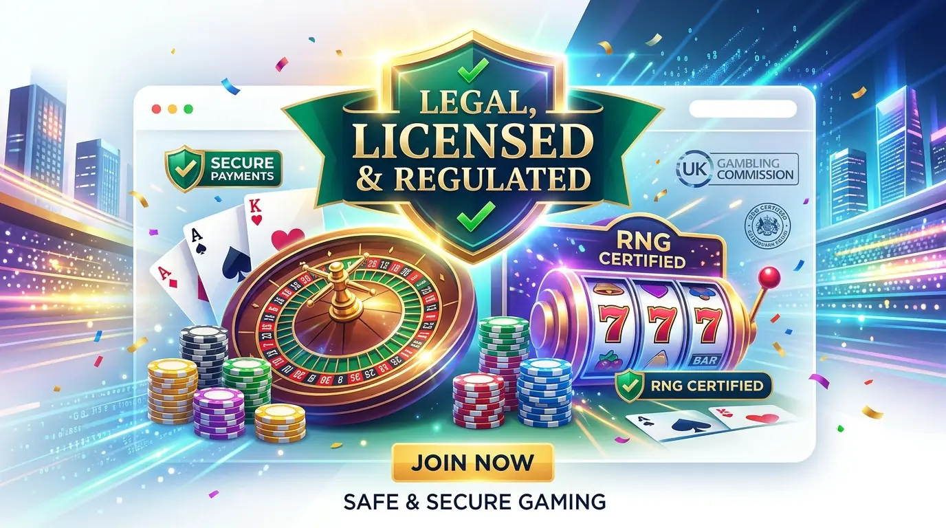Legalität von Tg casino
