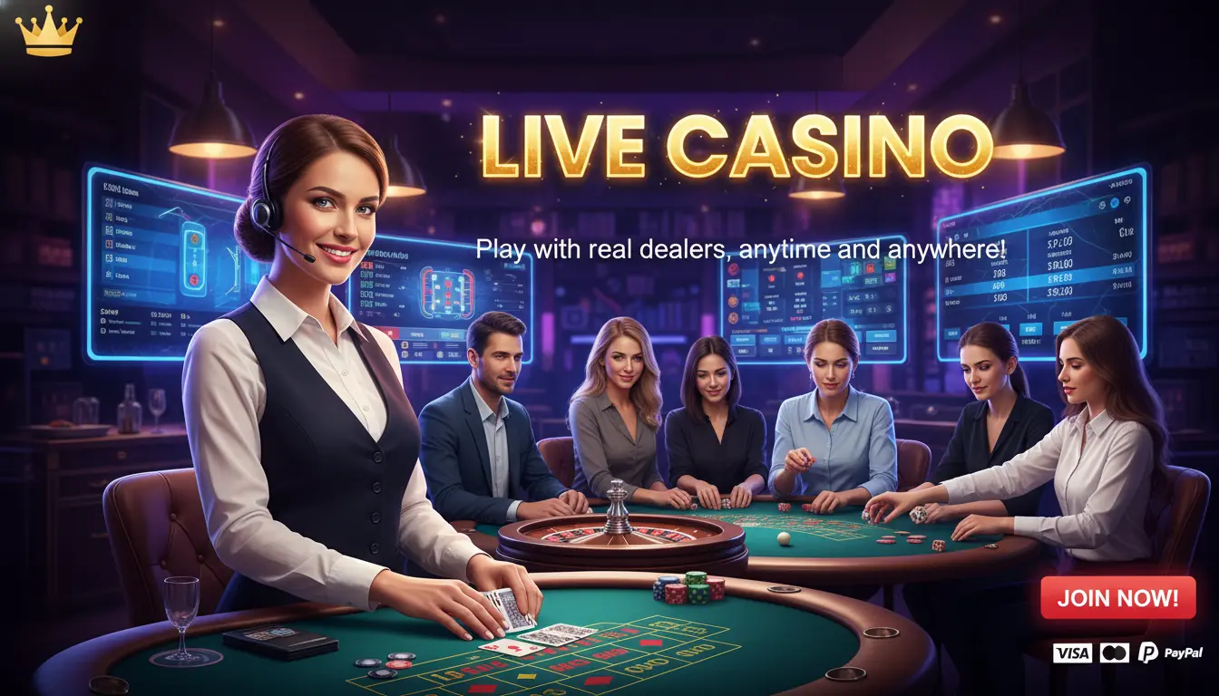 Live Casino bei Tg casino